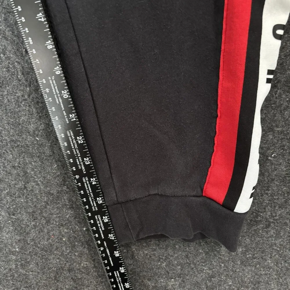 Jordan Joggers Men's XL Black Fleece Sweatpants Side Stripe Nike BQ5664-010